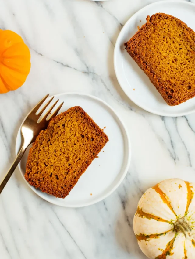 Healthy Pumpkin Bread! Recipe